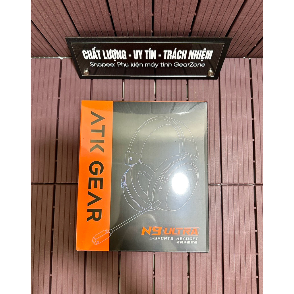 Tai nghe không dây gaming ATK Neptune N9 Pro /N9 Ultra và Mercury M1 | 4 mode và 3 mode | Dây | Blue