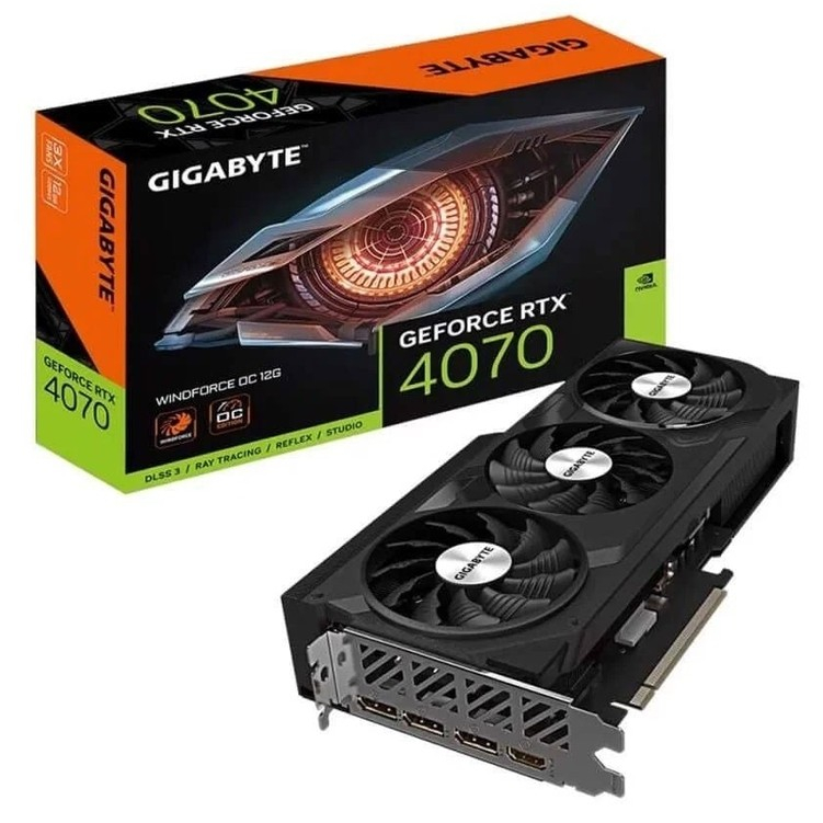 Card Màn Hình Gigabyte RTX 4070 SUPER WINFORCE OC 12GB GDDR6X (CŨ)