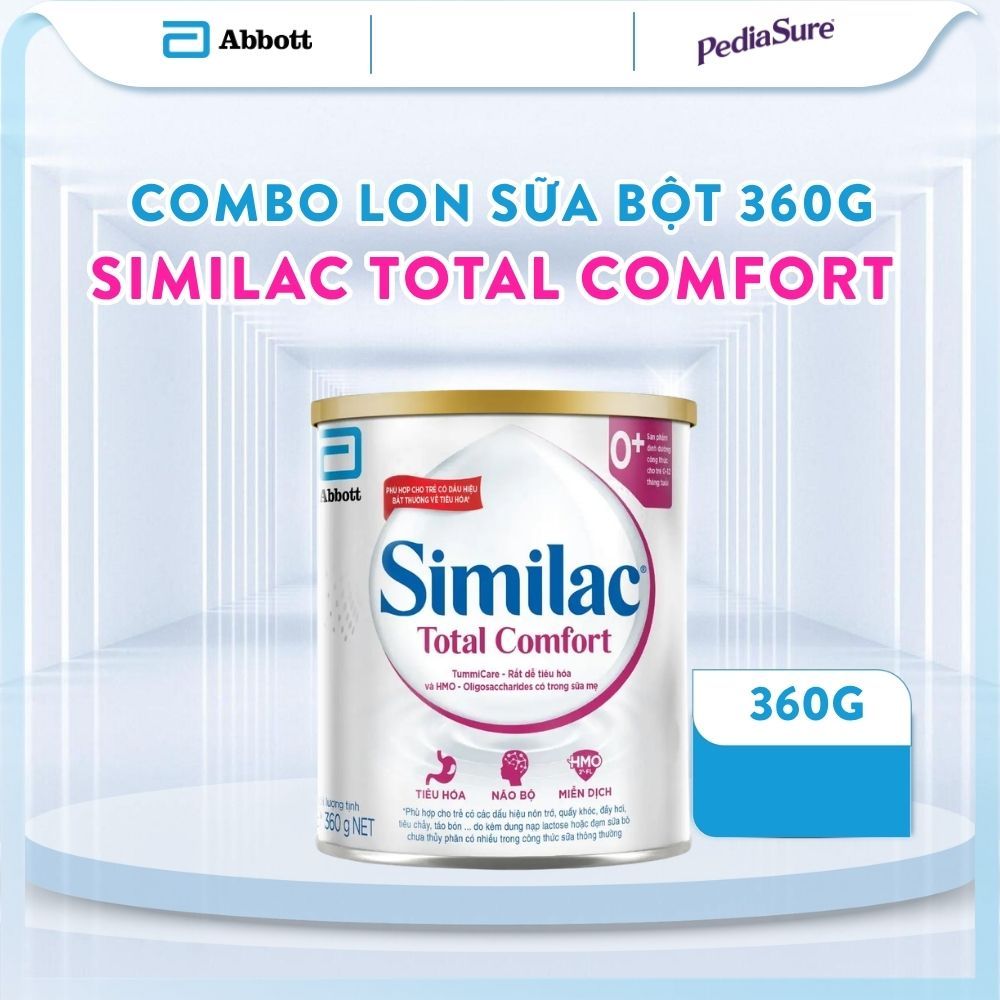 COMBO Sữa Bột Similac Total Comfort 0+ (360g) - Vấn đề tiêu hoá