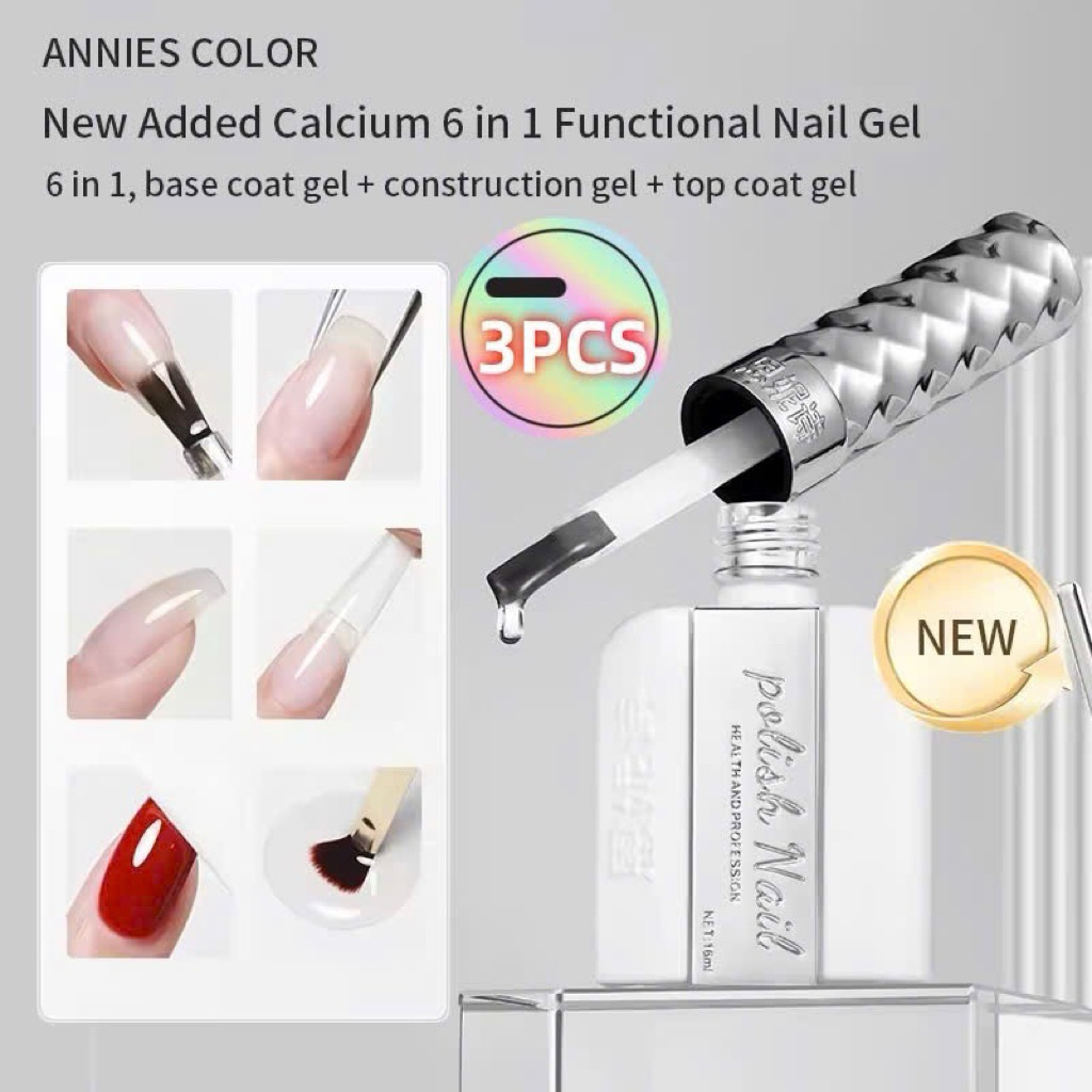 Glue gel dán móng Annies 6in1 Siêu Bền 15ml