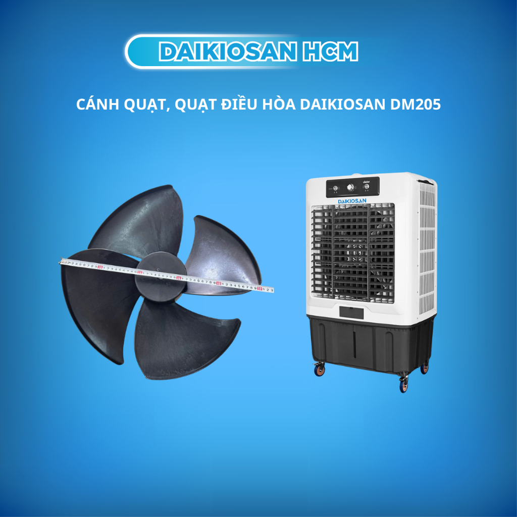 Cánh quạt quạt điều hòa Daikiosan DM205 hàng chính hãng