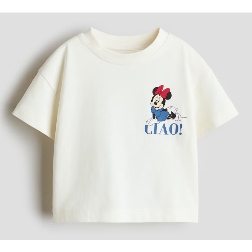Áo phông cotton bé gái HM