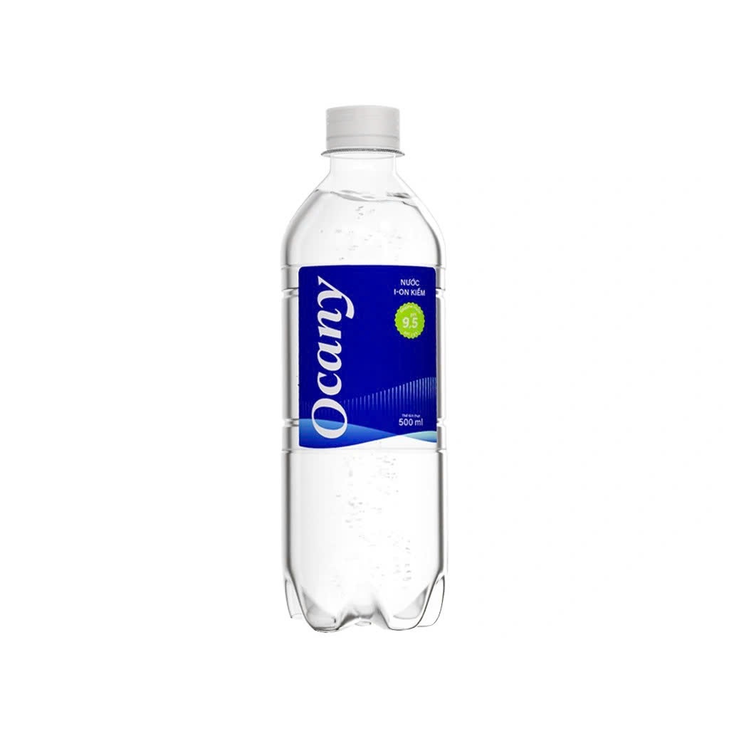 Combo 2 chai nước uống i-on kiềm Ocany 500ml