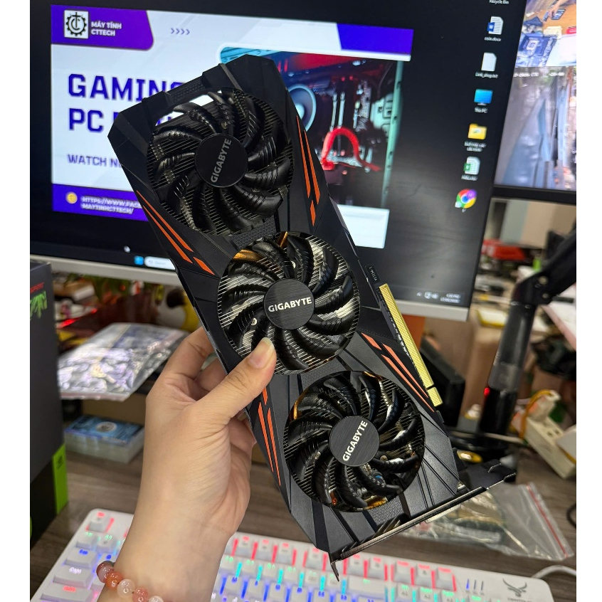 VGA GIGABYTE GeForce GTX 1070Ti Gaming OC 8GB