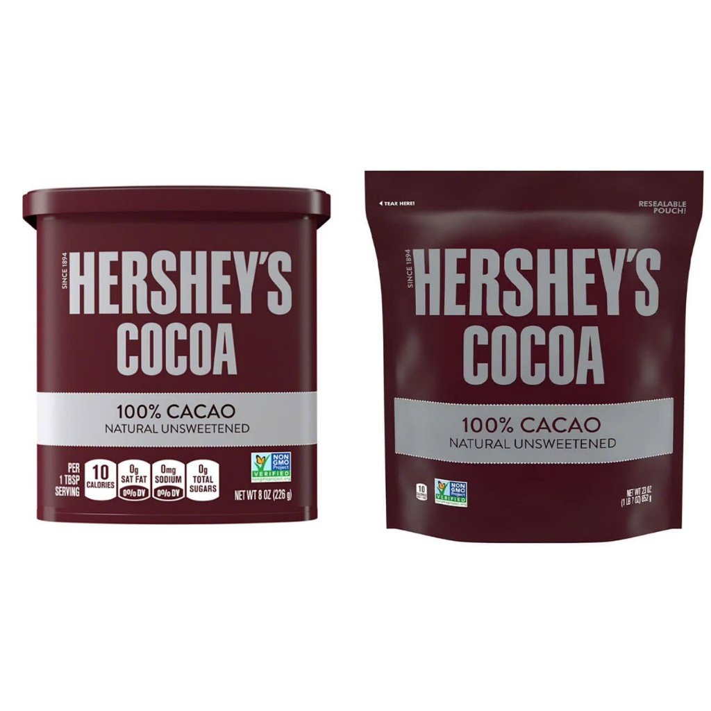 Bột cacao nguyên chất Hershey's 226gr & 652G