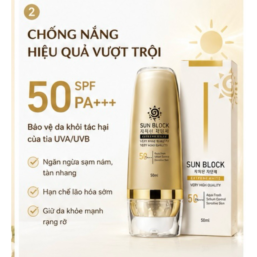 ✨ SUN BLOCK EXTREME WHITE ✨