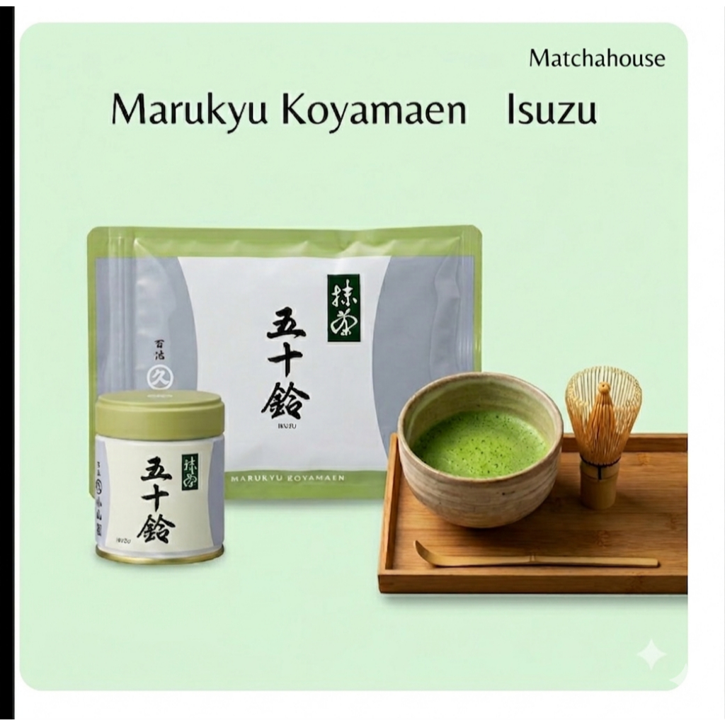 Marukyu Koyamaen - Matcha thượng hạng:  Isuzu, Yugen, Wako, Unkaku, Suzukumo, Hojicha,...(20g, 40g, 