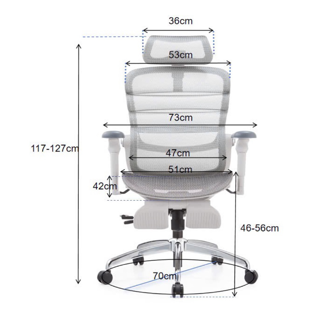 [Chính Hãng] Ghế Công Thái Học Manson Foris Thiết Kế Đỡ Lưng Bionic Spine Tặng Kèm Kê Chân Lumi Trị Giá 350.000đ | BigBuy360 - bigbuy360.vn