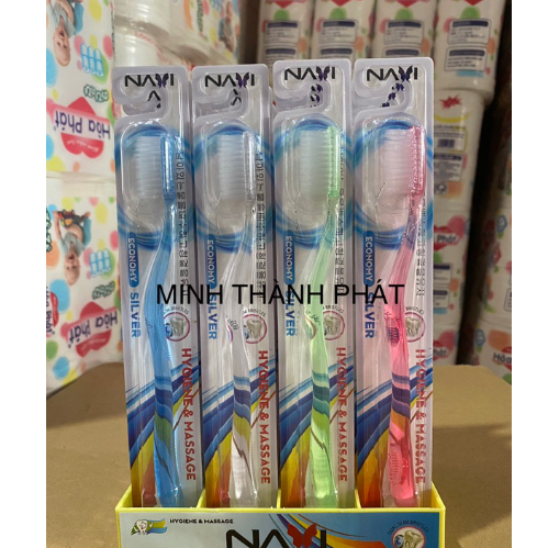 Bàn chải đánh răng Navi Economy Silver