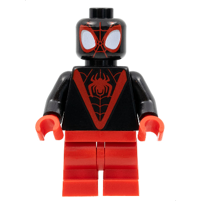 Spider-Man (Miles 'Spin' Morales) - Lego Super Hero Minifigures Spider-Man - Nhân vật Đồ chơi lắp rá