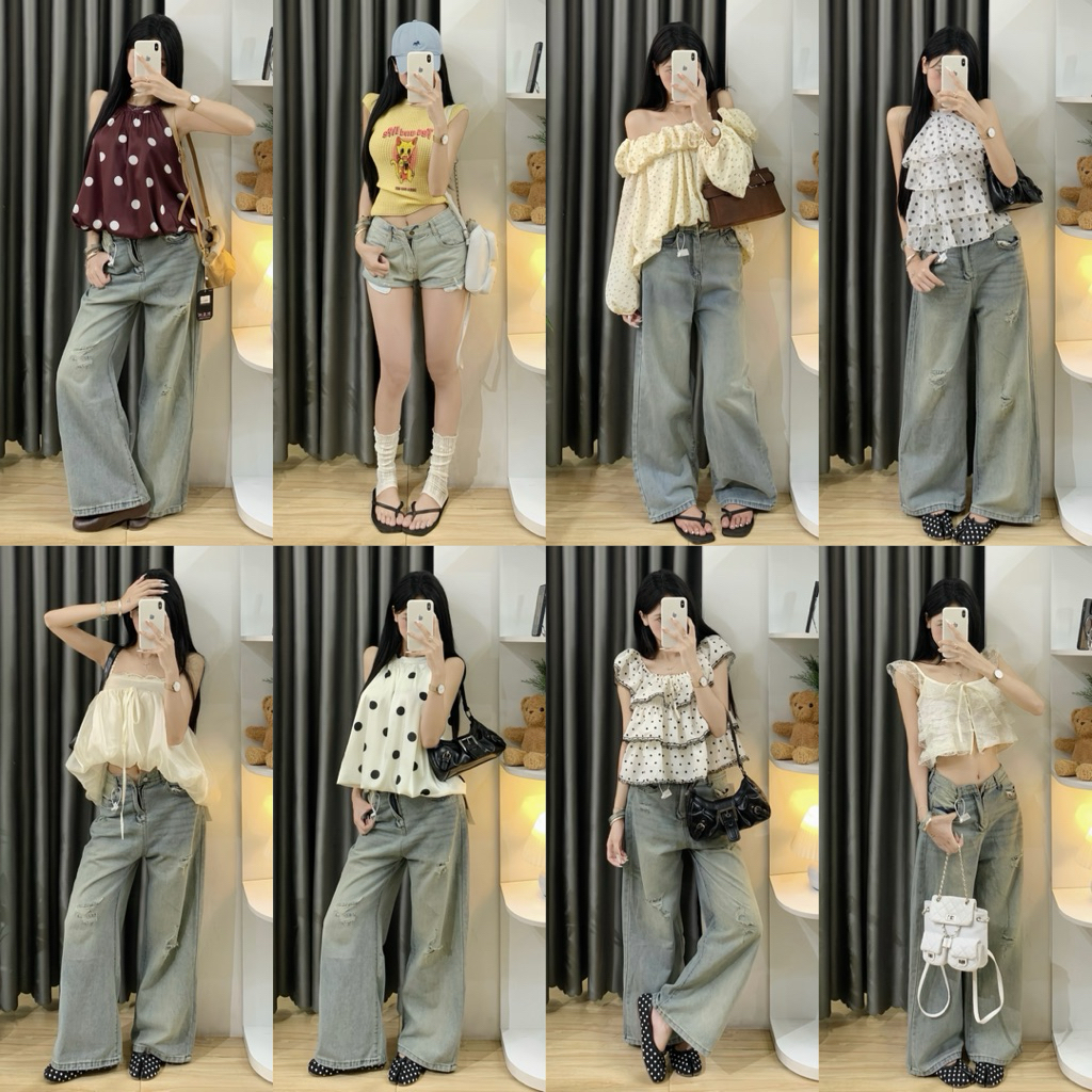 | Hta.boutique | Tổng hợp mẫu ÁO KIỂU VÀ QUẦN số lượng 1 - không restock hàng thời trang theo trend