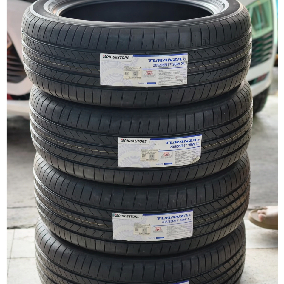 Lốp Bridgestone 205/55R17 -TURANZA T06 – Indo DATE 2026