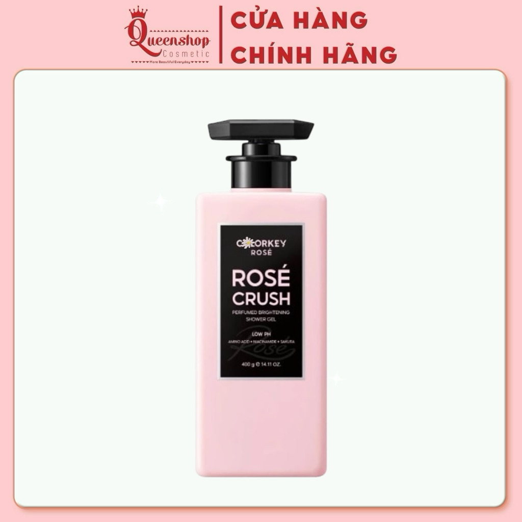 Gel Tắm Colorkey Rose Rose Crush Perfumed Brightening Shower Gel