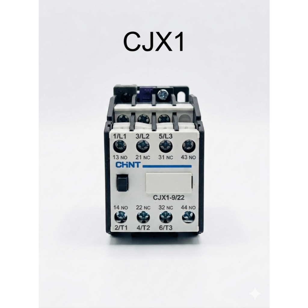 CHINT KHỞI ĐỘNG TỪ CONTACTOR CJX1-9A12A18A22A điện áp điều khiển 24V 220V