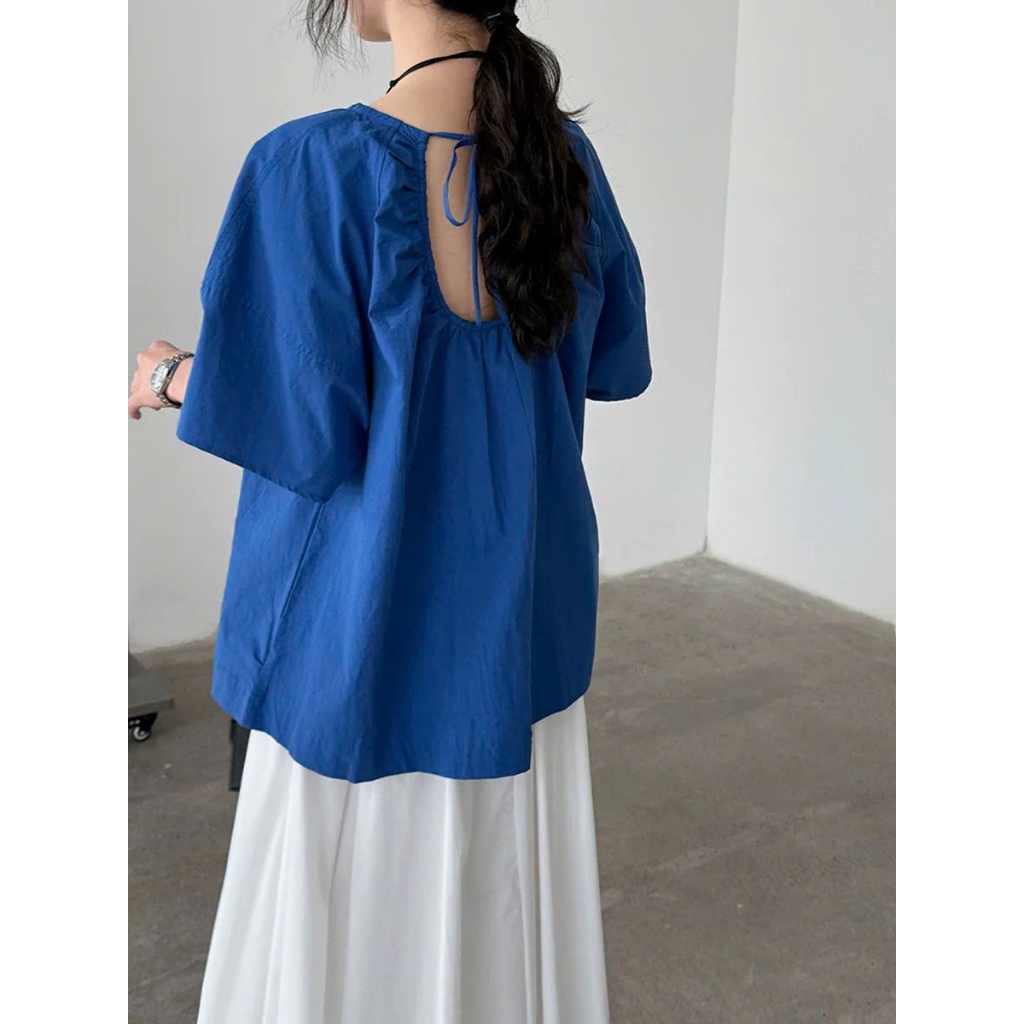 𝗛𝘂𝗲 𝗟𝗶𝗻𝗲𝗻-| BEELY| Áo Linen tay ngắn