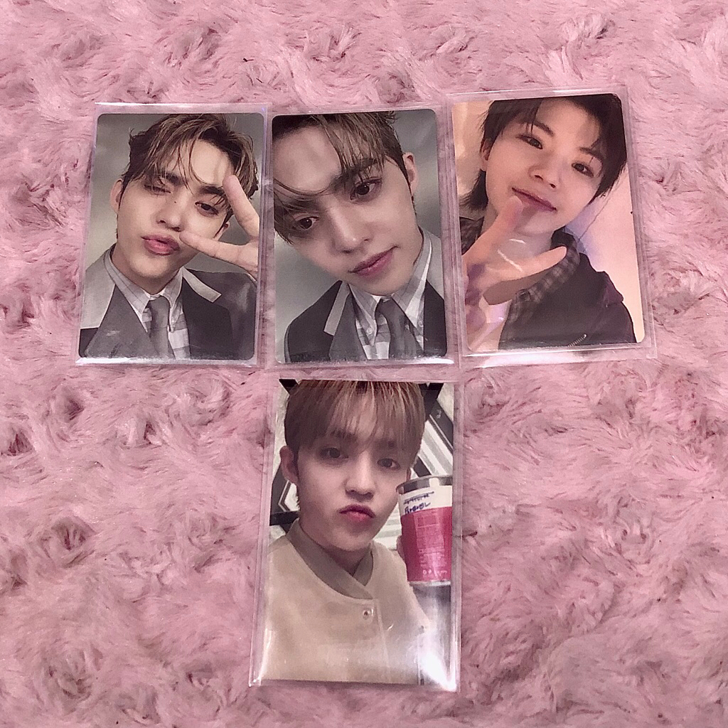 PHOTOCARD SEVENTEEN - THẺ ẢNH BO GÓC CHÍNH HÃNG card album, carat land,...