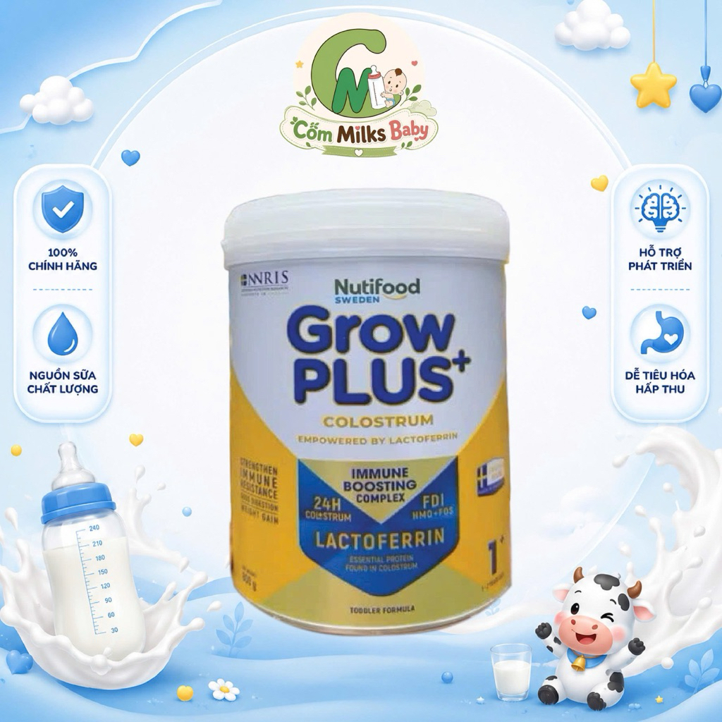 Sữa Grow Plus+ Colostrum Lactoferrin Số 1 Chính Hãng Nutifood