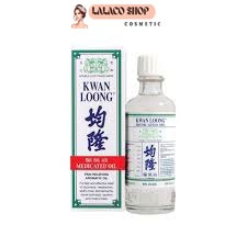 01 Dầu nóng Kwan Loong Oil (Quân Long) Singapore 57ML
