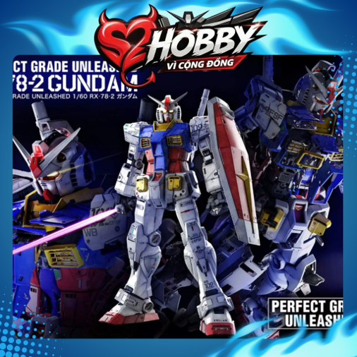 [CÓ SẴN] Mô Hình Lắp Ráp PG PGU 1/60 RX-78-2 GUNDAM UNLEASHED Chính Hãng DABAN