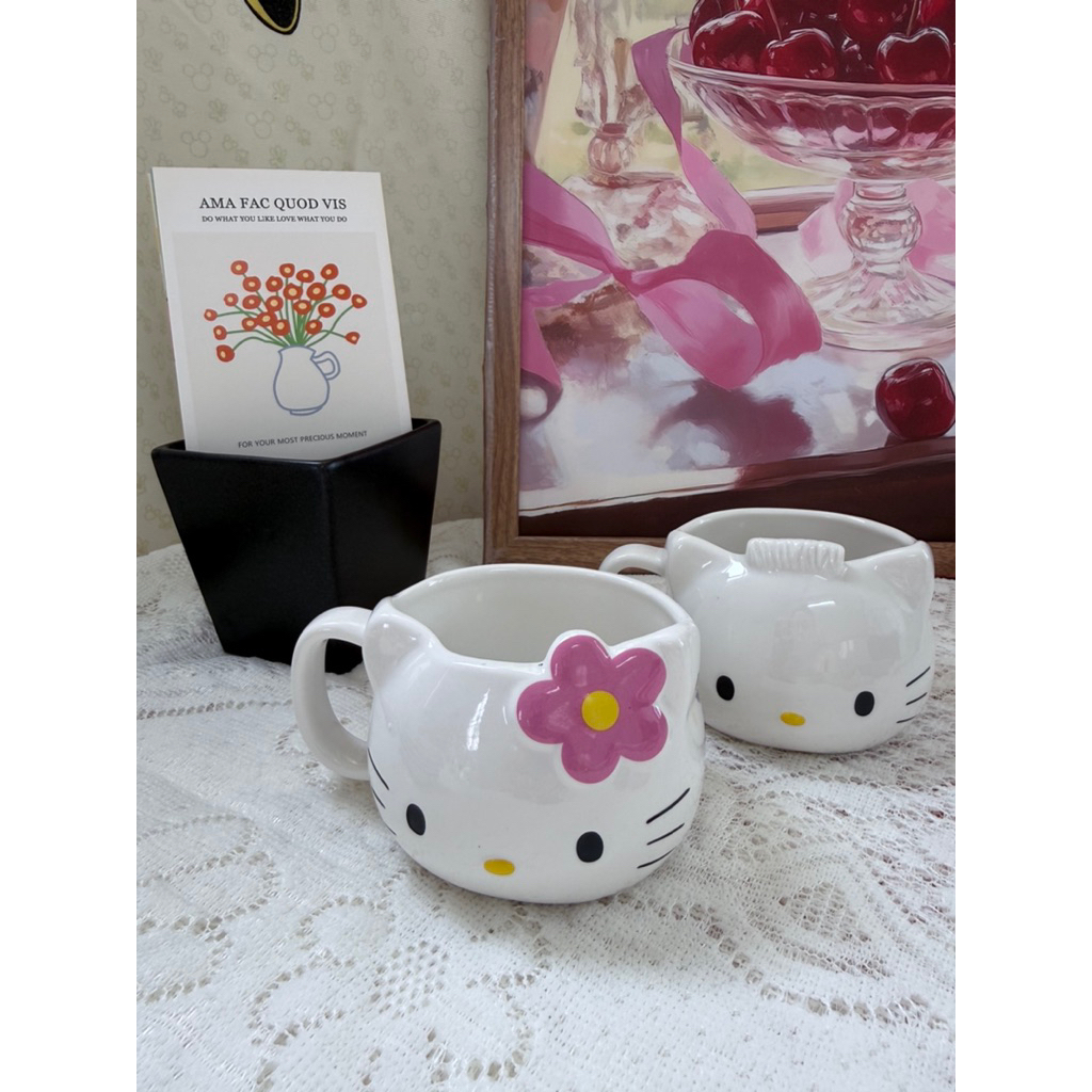 Ly hello kitty siêu cute - siêu dễ thương