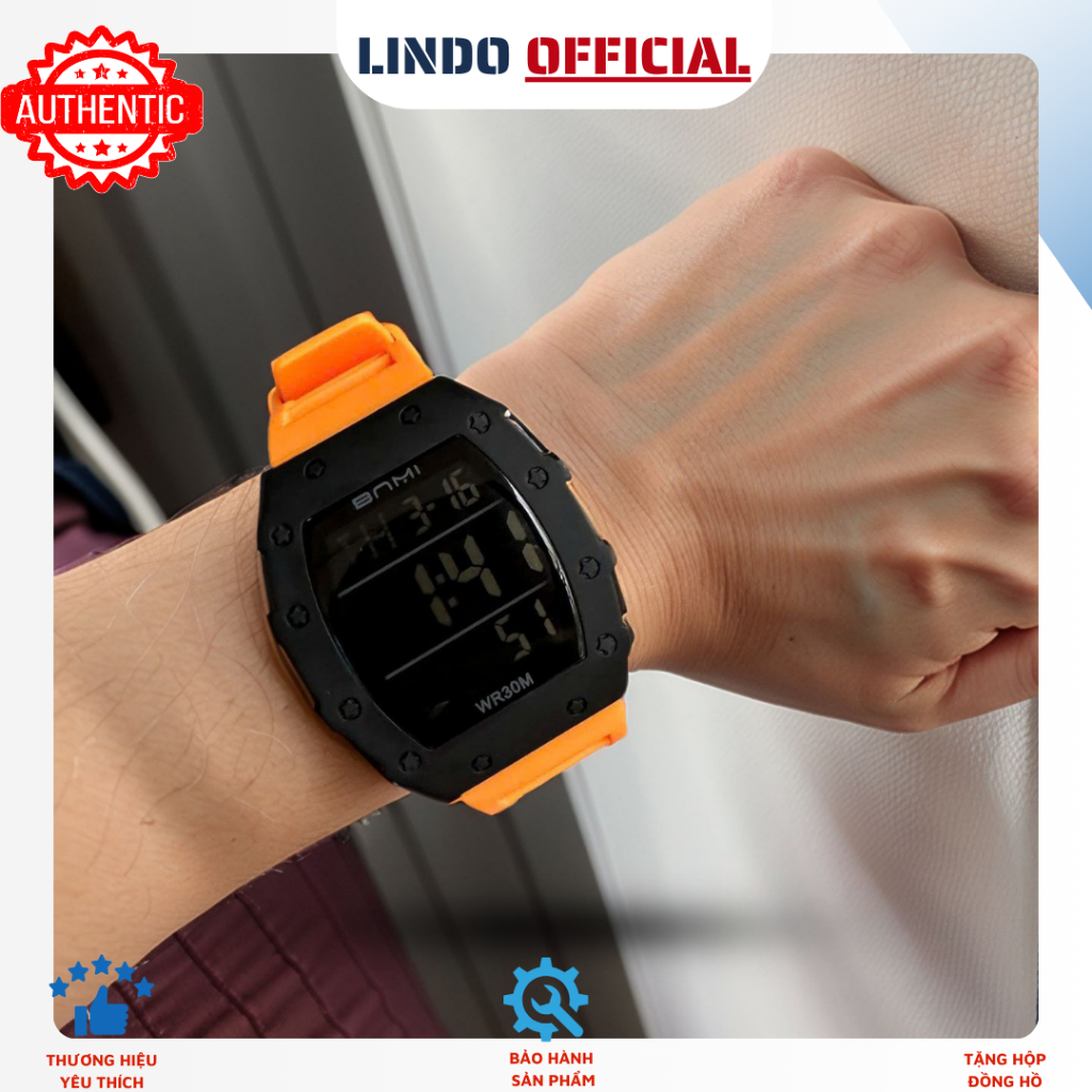 Đồng hồ nam chính hãng chống nước 100M BM800