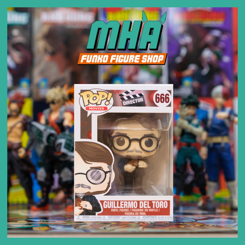 Chính Hãng Funko Pop Movies - Director : Mô Hình Guillermo Del Toro #666 Box 9/10 Not Mint