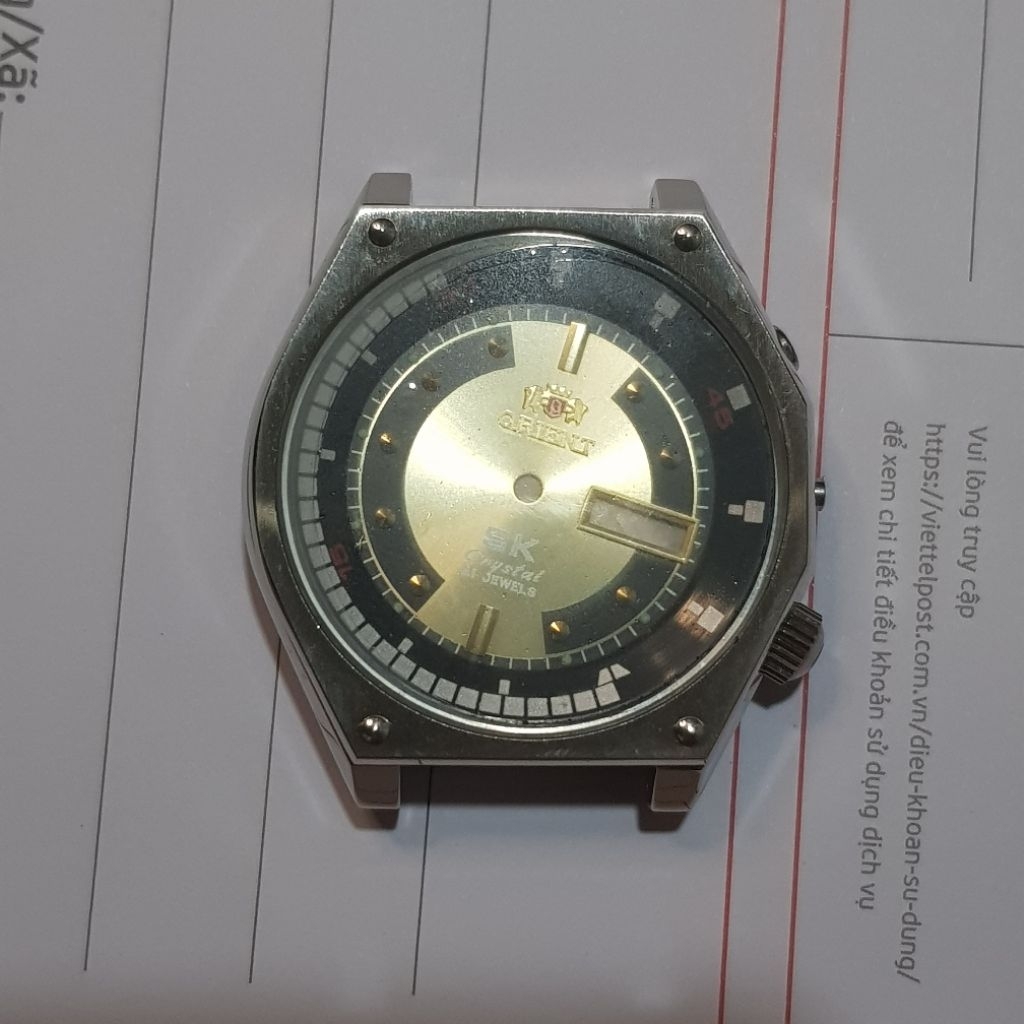 vỏ đồng hồ ORIENT SK inox