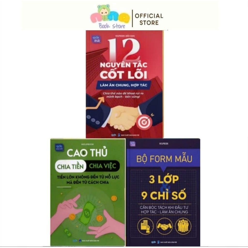 Bộ Form Mẫu 3 Lớp 9 Chỉ Số Cần Bóc Tách Khi Đầu Tư, Cao Thủ Chia Tiền Chia Việc, 12 Nguyên Tắc Cốt L