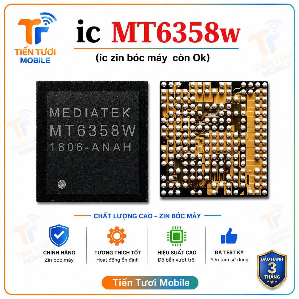 MT6358W ic nguon,ic cũ bóc máy còn ok