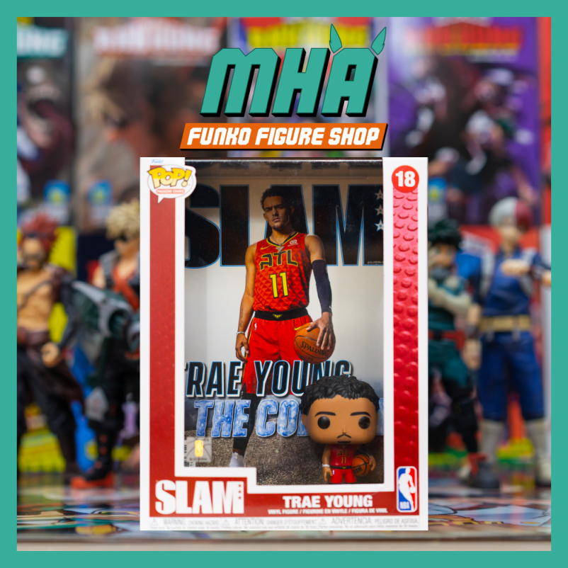 Chính Hãng Funko Pop Slam Cover NBA Atlanta Hawks - Mô Hình Trae Young #18