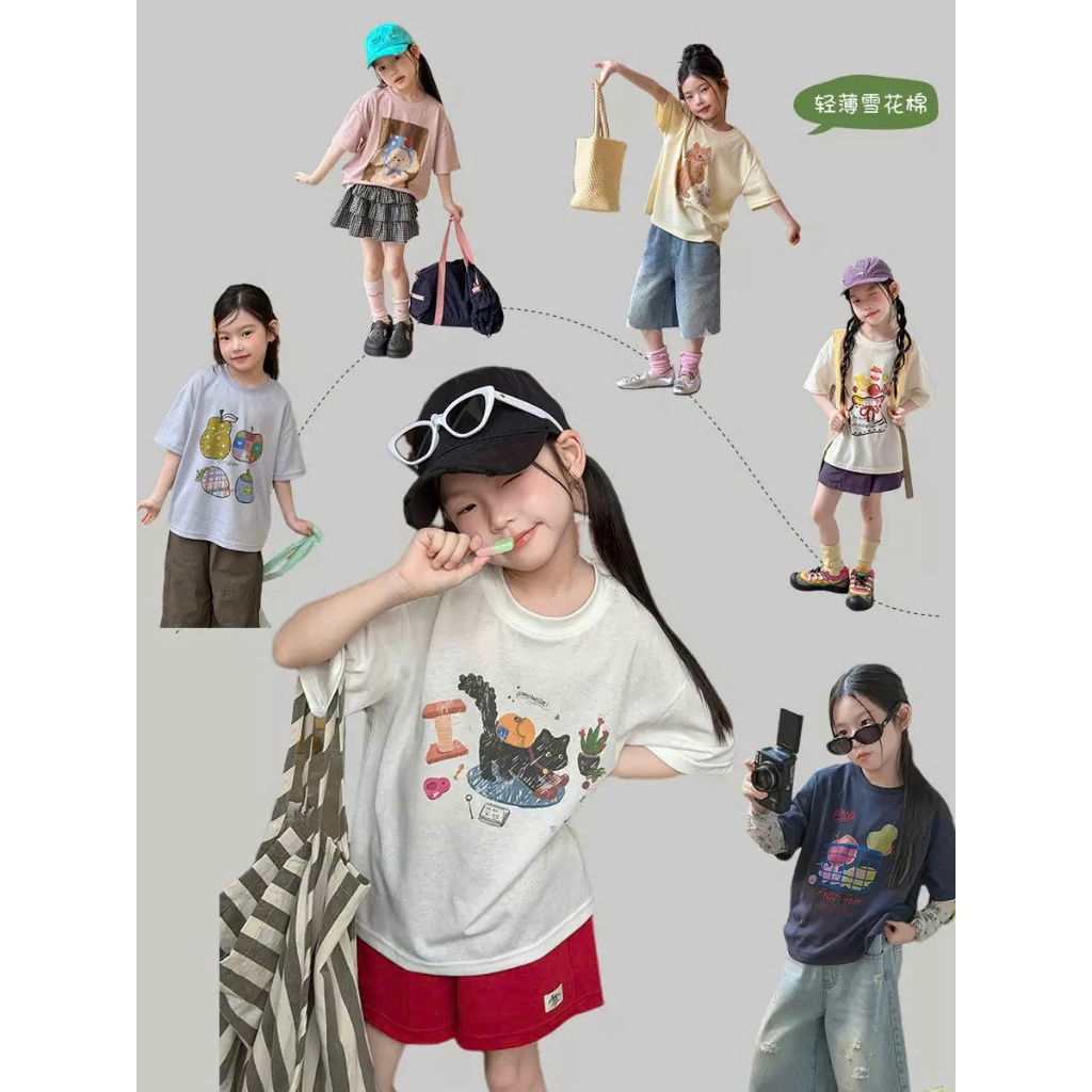 AMBB KIDS -Áo phông cộc tay chuẩn AMBB chính hãng chuẩn xuất xứ Quảng Châu sz 2-12 tuổi (HK KIDS 26B