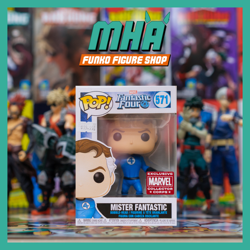 Chính Hãng Funko Pop Marvel - Fantastic Four : Mô Hình Mister Fantastic #571 MCC