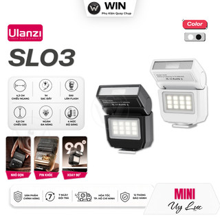 ULANZI SL03 Đèn Flash Mini Với Đèn Bù Sáng Led, Đèn flash xoay 90° - WIN Store - Hàng Chính Hãng