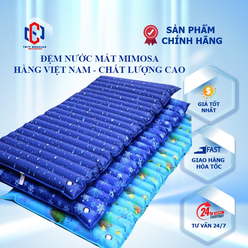 Đệm Nước - Đệm Nước Mimosa Cho Người Lớn Và Trẻ Em - Chất Lượng Tốt - Hàng Việt Nam