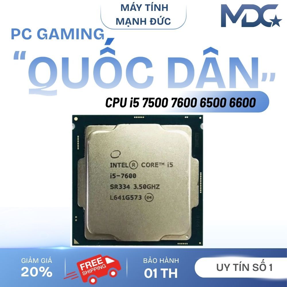 CPU i5 7600 | i5 7600K | i5 7500 | i5 6600 | i5 6600K | i5 6500 | i3 7100 | i3 6100 sk 1151V1