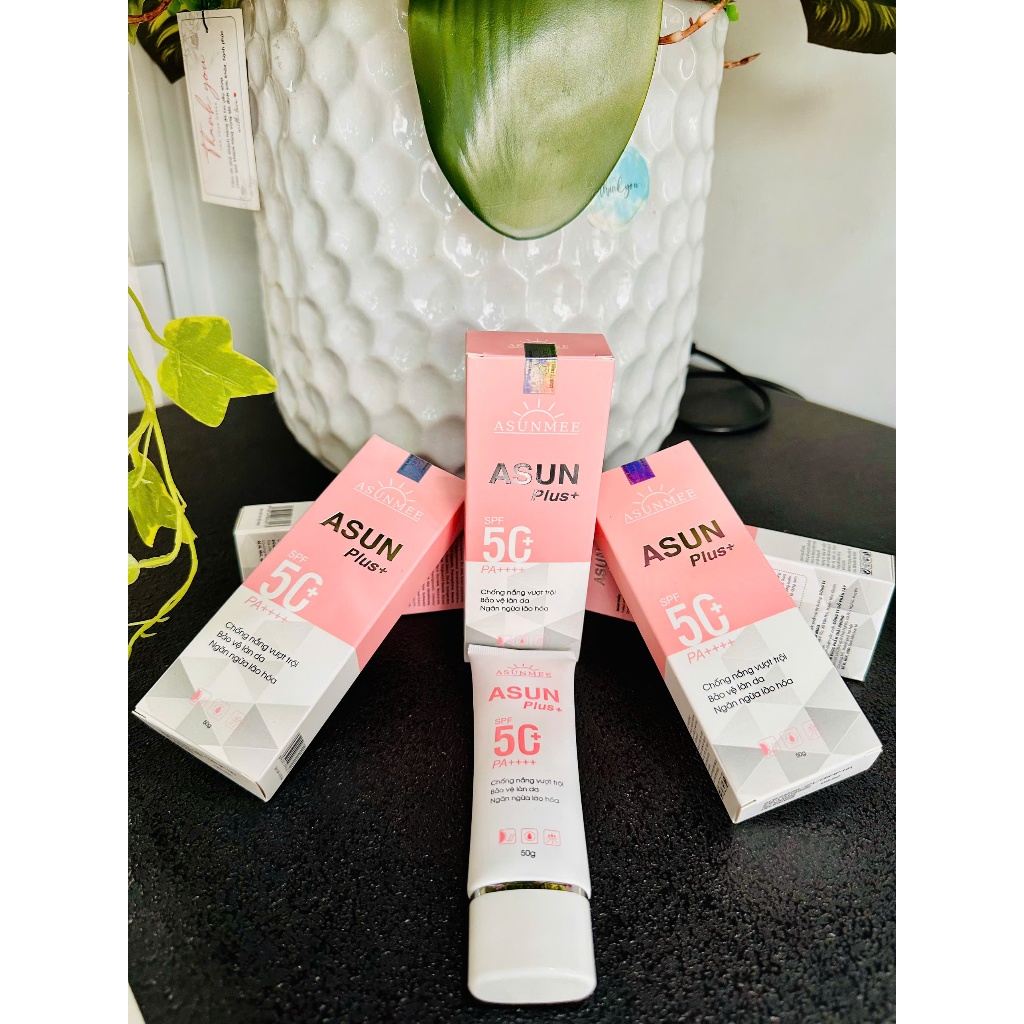 Kem Chống Nắng Asun SPF50+ PA++++ Nâng Tone Da Tự Nhiên – Chống Tia UV, Bảo Vệ Da 50g
