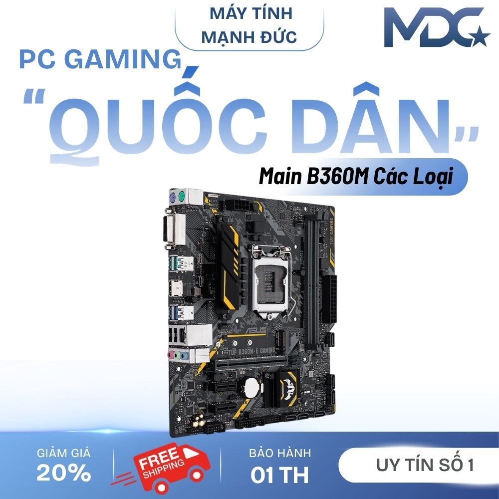 [ Siêu Rẻ ] Bo mạch chủ ASRock B360M Pro4 CPU Intel Core thế hệ thứ 8 và thứ 9, hàng tháo máy bảo hà