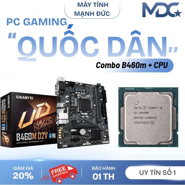 [ Siêu Rẻ ] Combo Main B365M|i5 9400F|Ram 16G|VGA 1050 2G hành tháo máy bảo hành 1 tháng