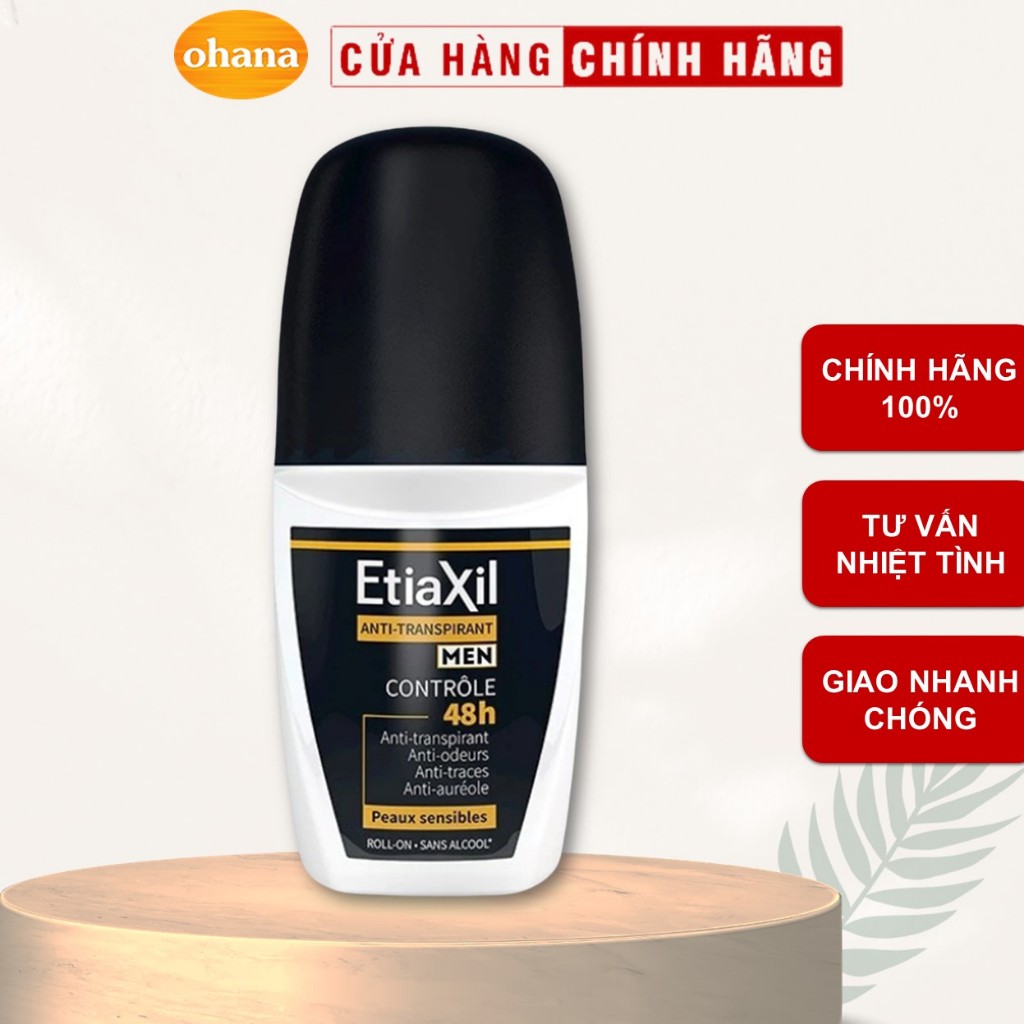 Lăn khử mùi Etiaxil MEN Antiperspirant Antiperspirant Control 48H - 50ml For Men