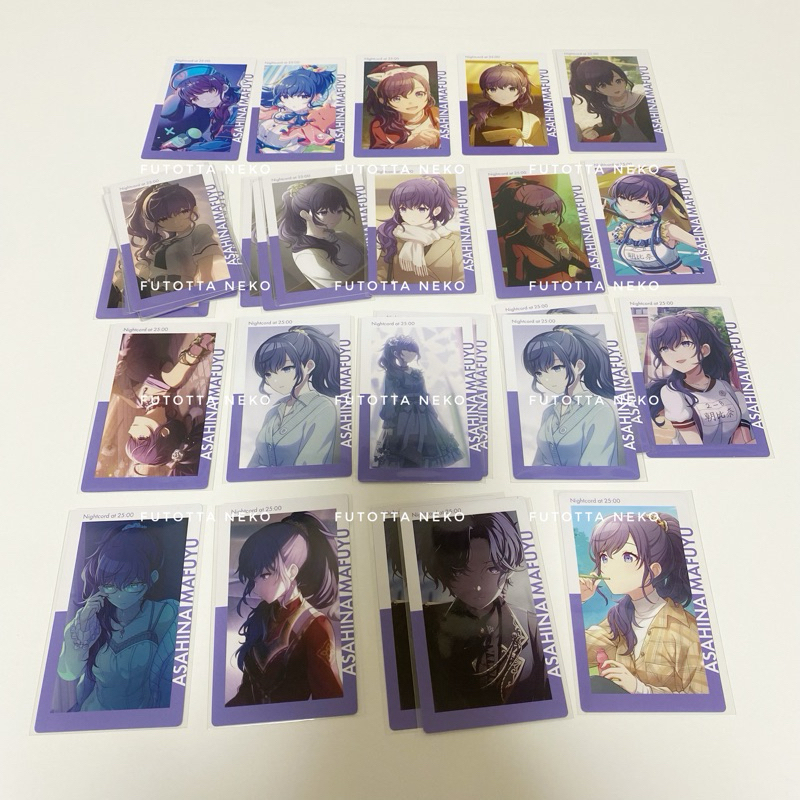 [Hàng có sẵn] Tổng hợp card Mafuyu project sekai hàng chính hãng kèm sleeve