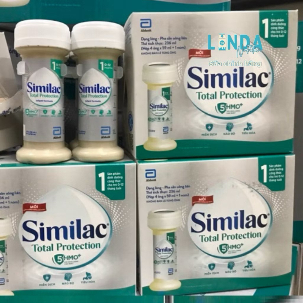 4 ống Similac total protection 59ml date 1 tháng 9.26