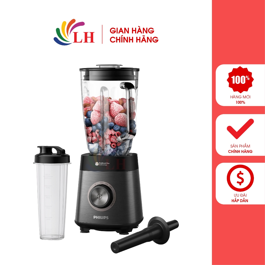 Máy xay sinh tố Philips HR3041/00 - Hàng chính hãng