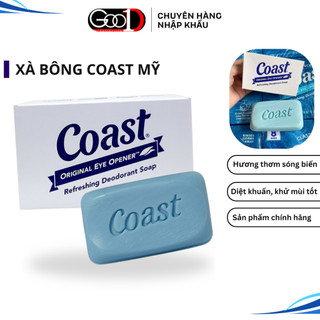Xà bông coast Mỹ 113g Good1 rửa tay khử mùi, diệt khuẩn hương thơm sóng biển