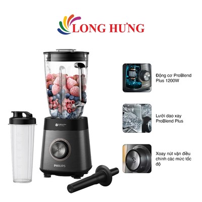 Máy xay sinh tố Philips HR3041/00 - Hàng chính hãng