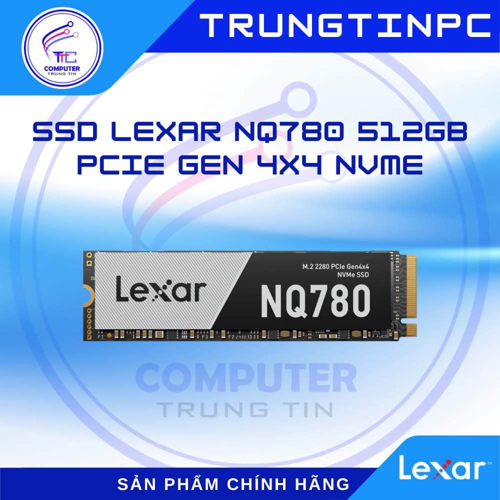 Ổ cứng SSD Lexar NQ780 512GB PCIe Gen4x4 NVMe
