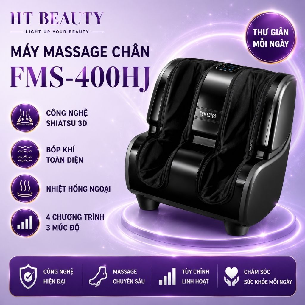 Máy Massage Chân Homedics FMS 400HJ Bắp Chân HT Beauty