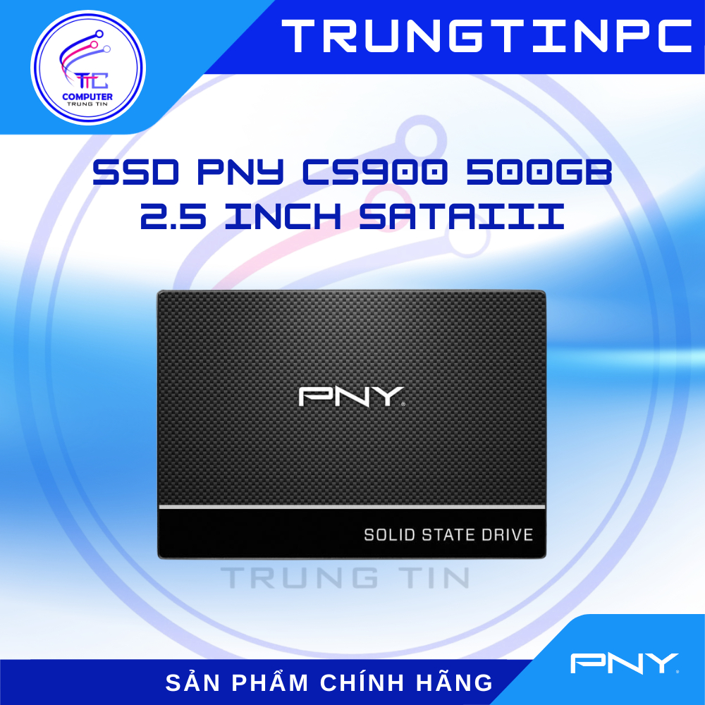 Ổ cứng SSD PNY CS900 500GB - 2.5" SATA III ( SSD7CS900-500-RB )