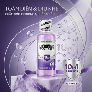 Nước súc miệng Listerine Total Care Zero Alcohol 100ml