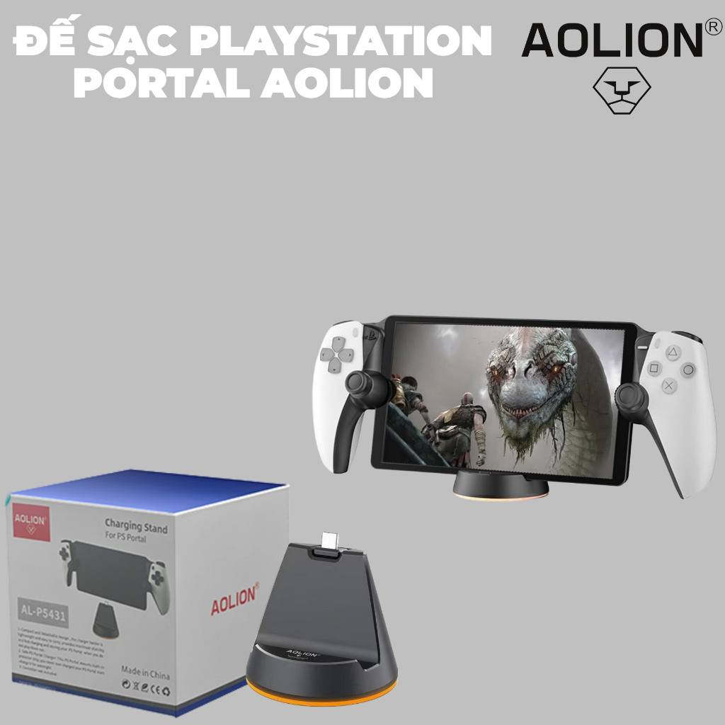 Đế Sạc Playstation Portal Aolion Bảo Hành 12 Tháng