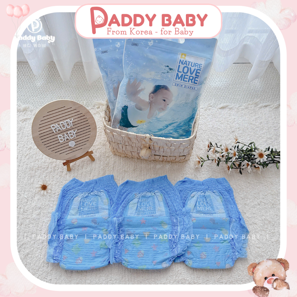 TÚI 3M BỈM BƠI NATURE LOVE MERE HÀN QUỐC CHO BÉ